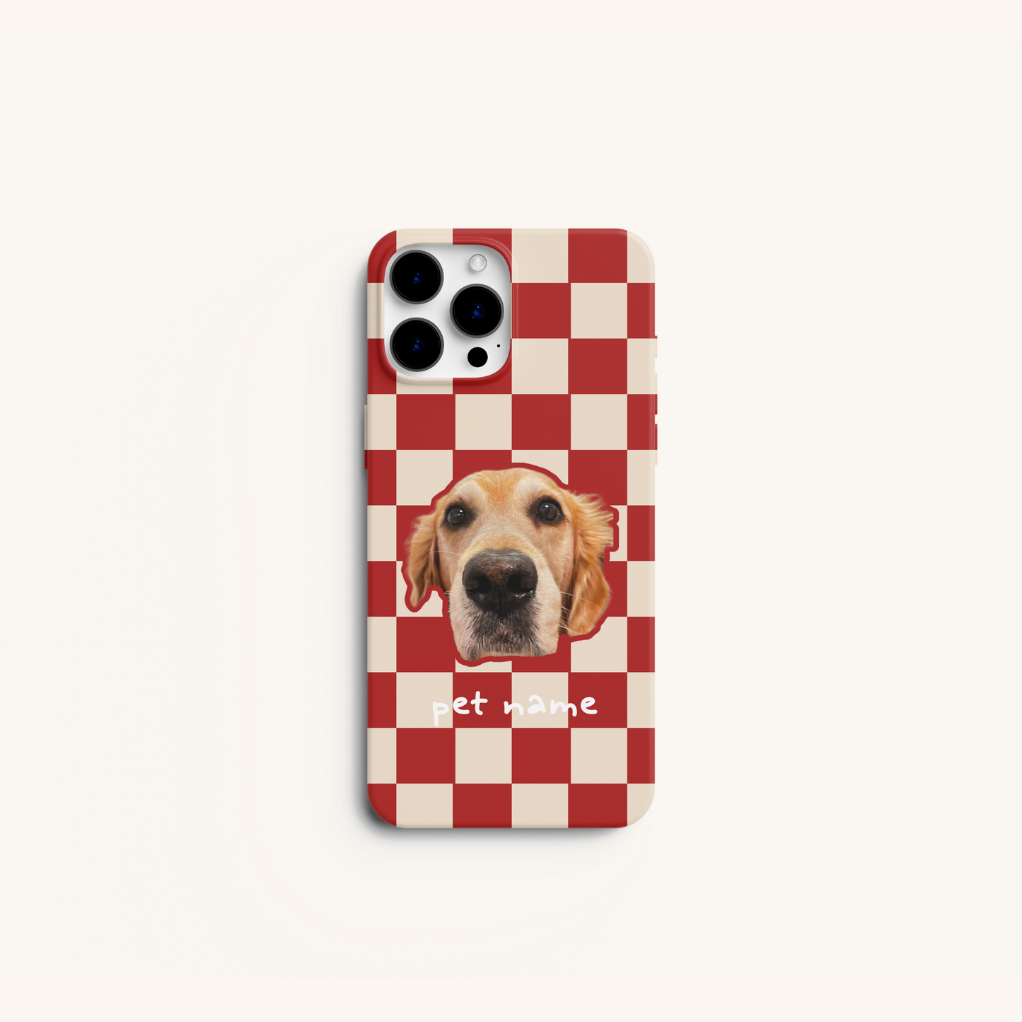 Picnic Day With You Pet Portrait Case