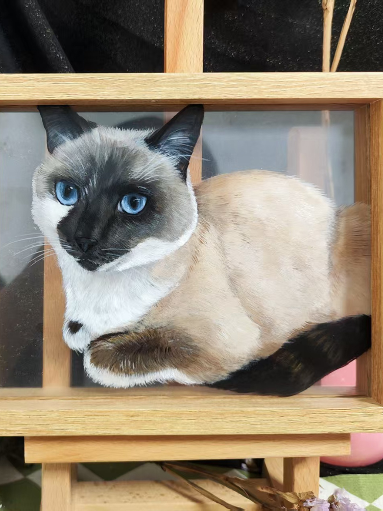 PawliBar Atelier Classic Hand-Painted Portrait