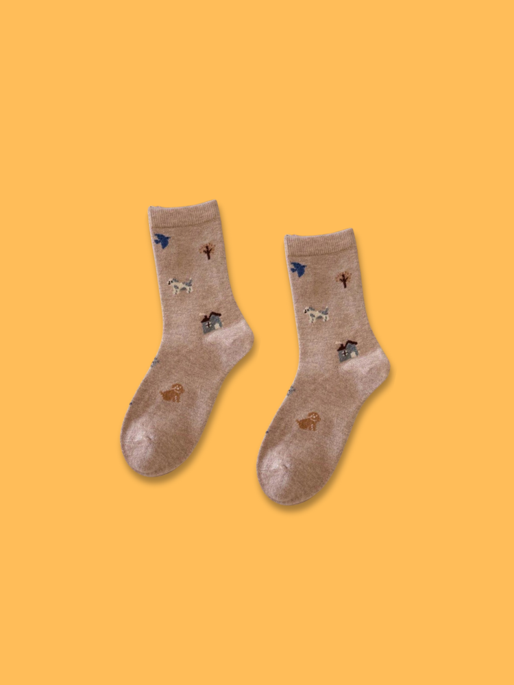 Puppy Snuggles Socks 3-Pack Bundle