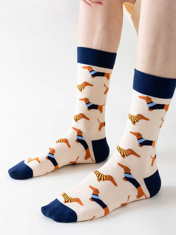 Sausage Dog Walk Socks