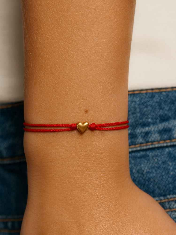 Knot Heart Bracelet
