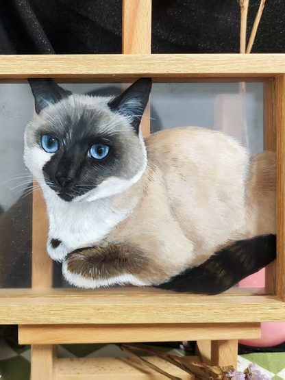 PawliBar Atelier Classic Hand-Painted Portrait