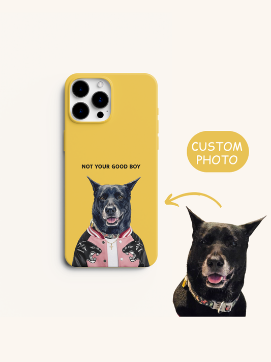 Not Your Good Boy Portrait Case