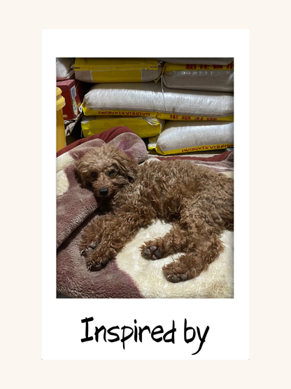 Funda para teléfono con forma de perrito y tomate