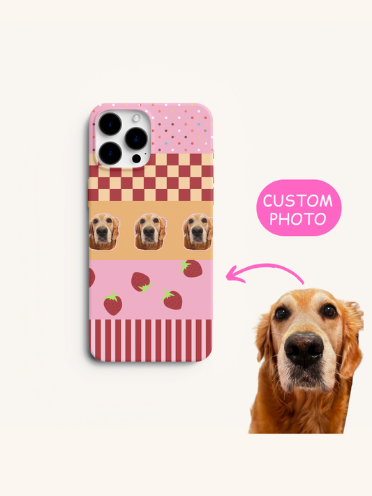 Sweet Moments Together Pet Portrait Case