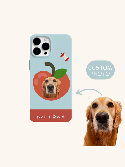 Apple Of My Heart Pet Portrait Case