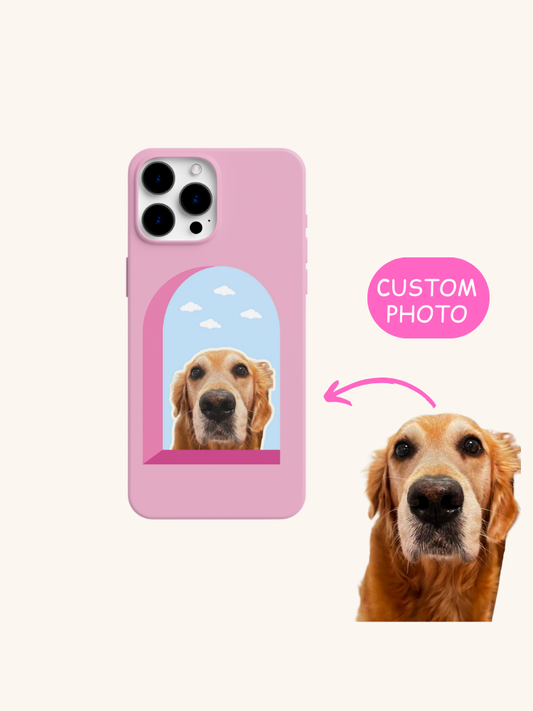 Window To My World Pet Portrait Case