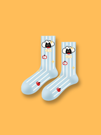 Cat & Dog Friends Socks 5-Pack Bundle