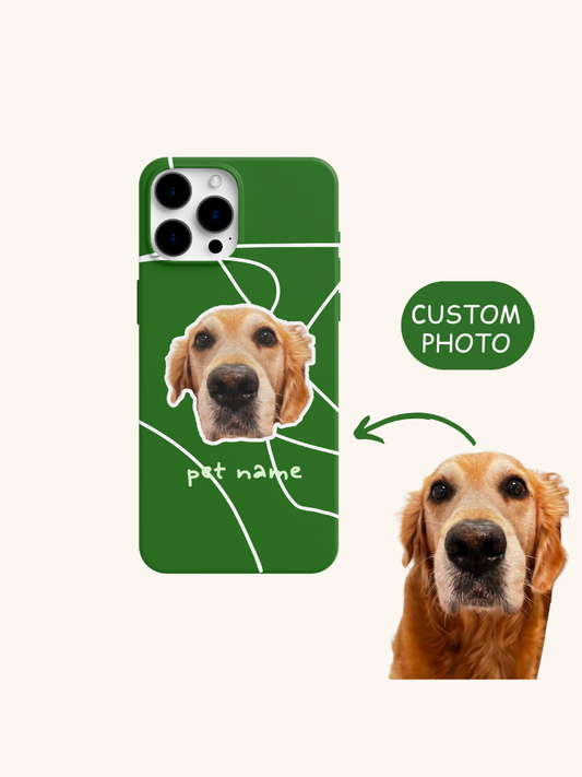Follow My Path Home Pet Portrait Case