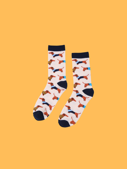 Sausage Dog Walk Socks
