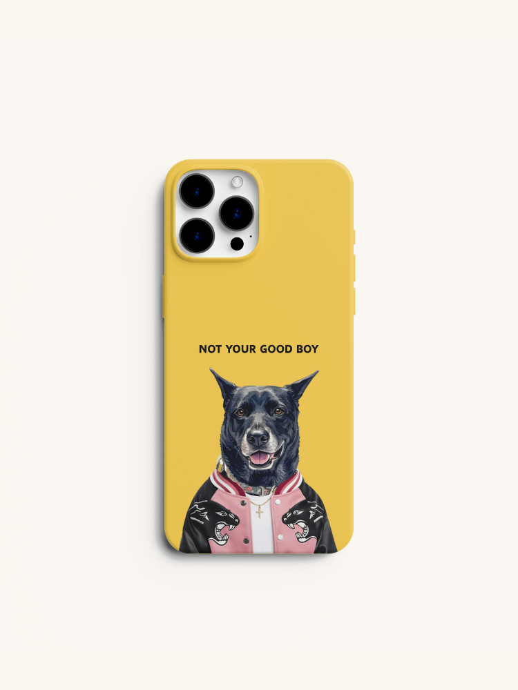 Not Your Good Boy Portrait Case