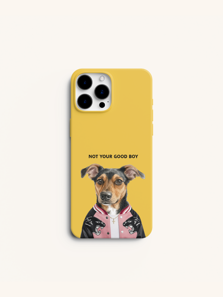 Not Your Good Boy Portrait Case