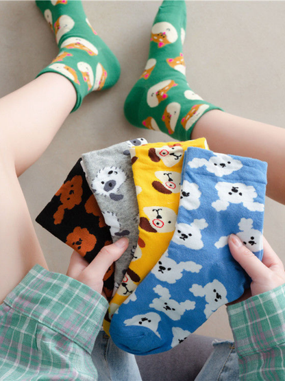 Puppy Parade Socks 3-Pack Bundle