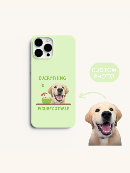 Everything Is Figureoutable Portrait Case