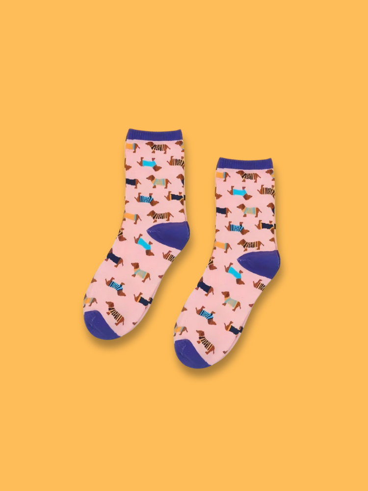 Sausage Dog Days Socks 3-Pack Bundle