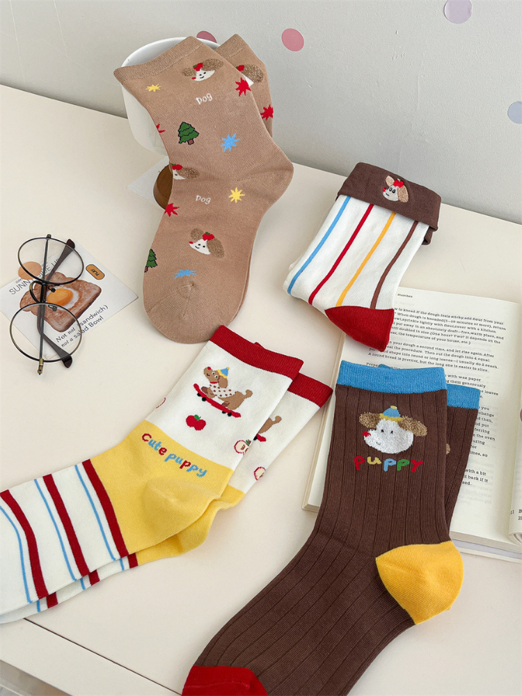 Playful Dachshund Socks 3-Pack Bundle