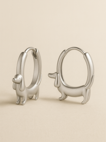 Bark & Glow Hoop Earrings