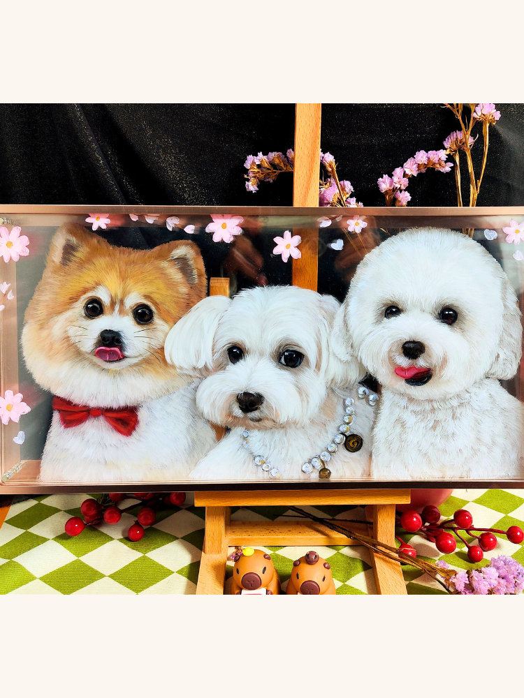 PawliBar Atelier Hexa-Layered Heirloom Portrait