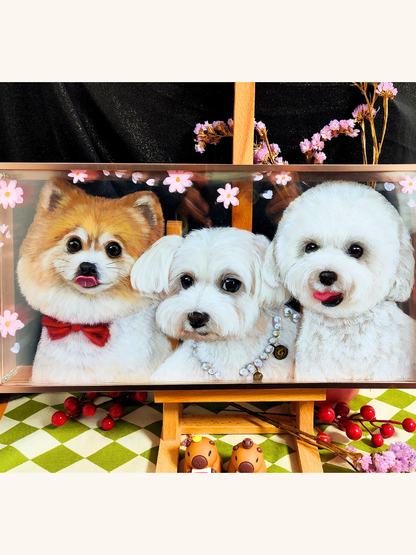 PawliBar Atelier Hexa-Layered Heirloom Portrait