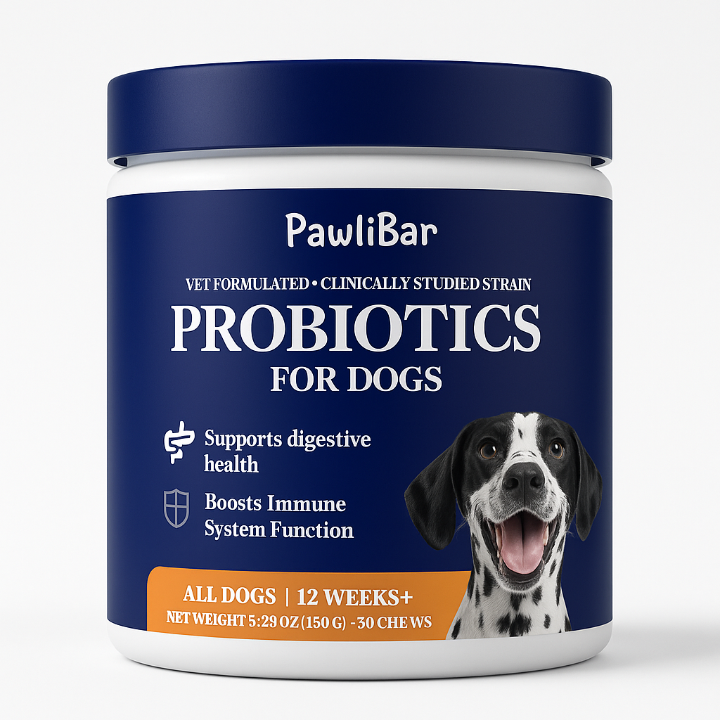 PawliBar Everyday Wellness Probiotic Chew for Digestive & Immune Health