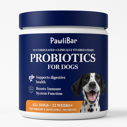 PawliBar Everyday Wellness Probiotic Chew for Digestive & Immune Health