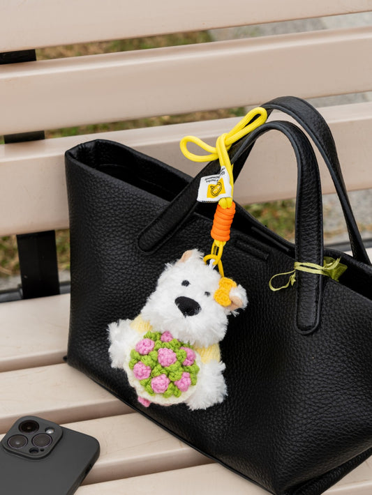 Sunny Blossom Pup Charm