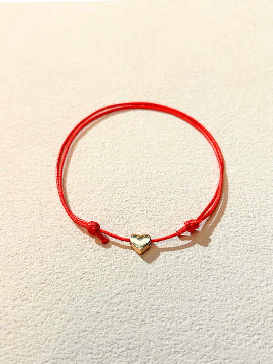 Knot Heart Bracelet