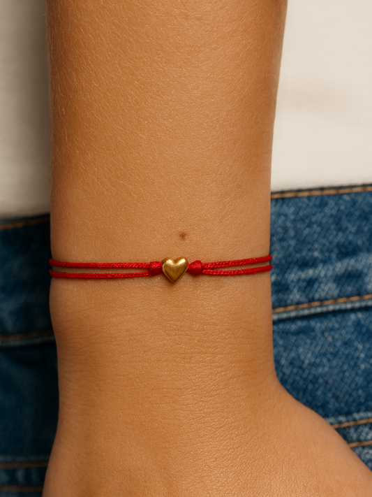 Knot Heart Bracelet