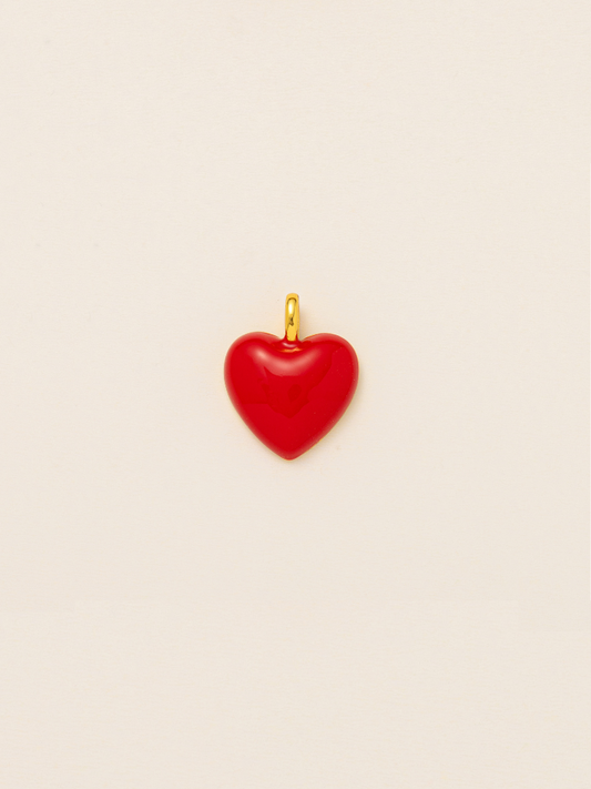 Waggy Heart Charm